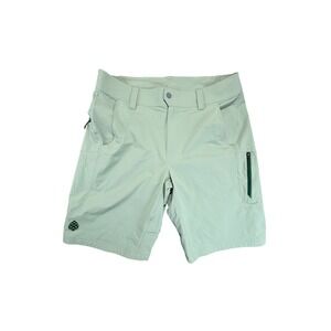 Stio OPR Mountain Bike Shorts Mens 38x11.5 Sage Green Technical MTB Cycling